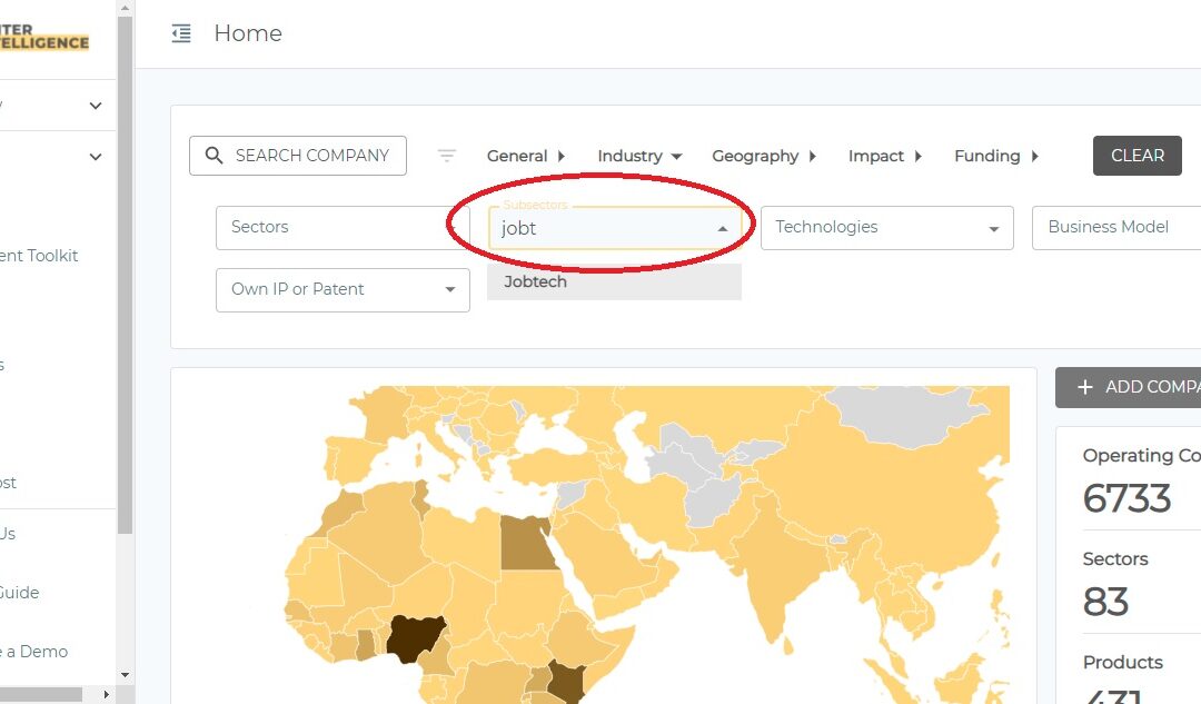 Briter launches jobtech map and intelligence